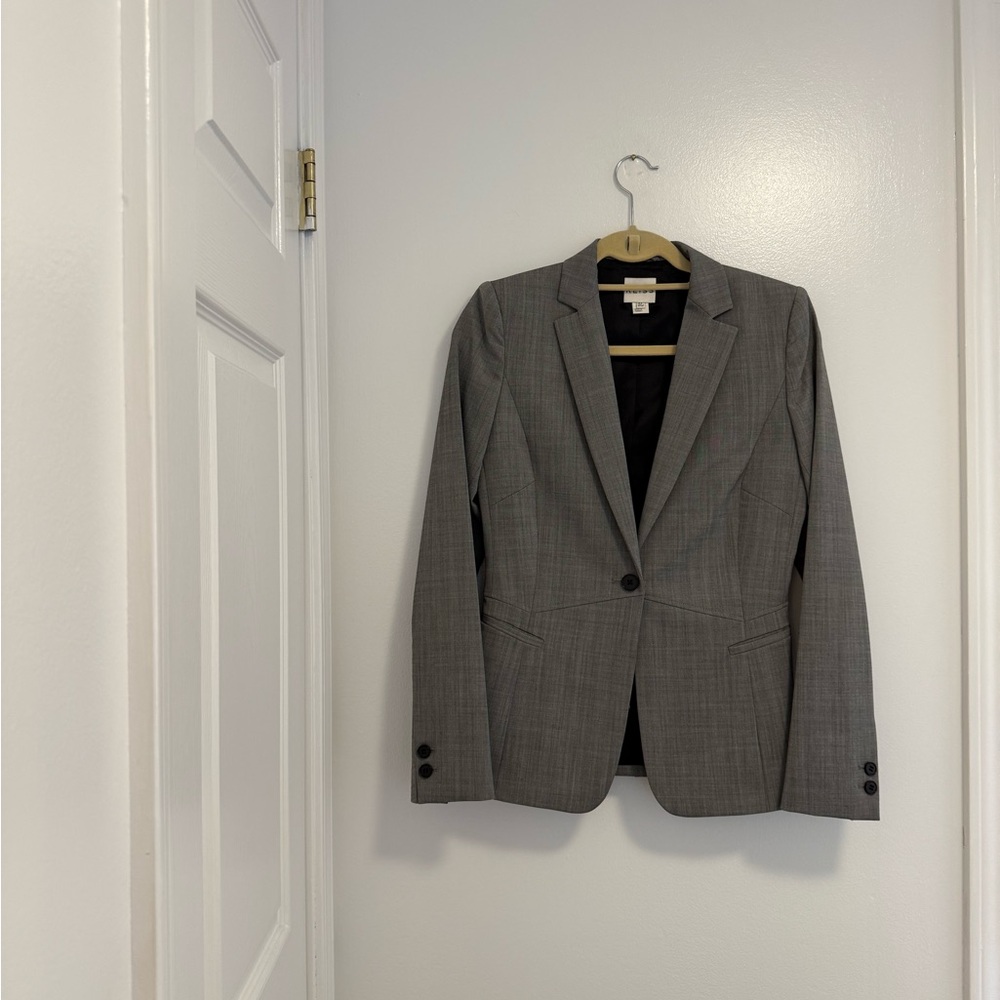 Reiss Grey Pantsuit Size 4 top and bottom